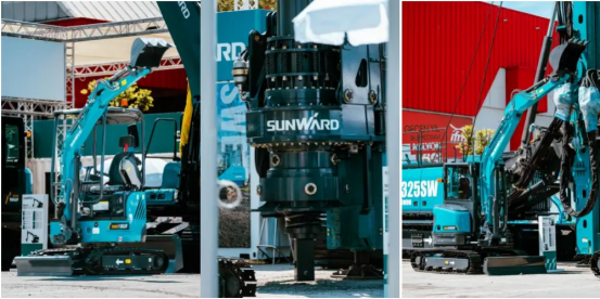 Sunward Makes Strong Showing at KOMATEK 2026 in Turkey